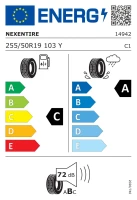 255/50R19 opona NEXEN N'Fera RU1 RPB N0 103Y